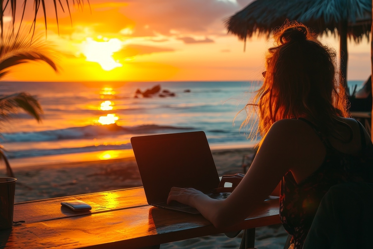 télétravail en vacances